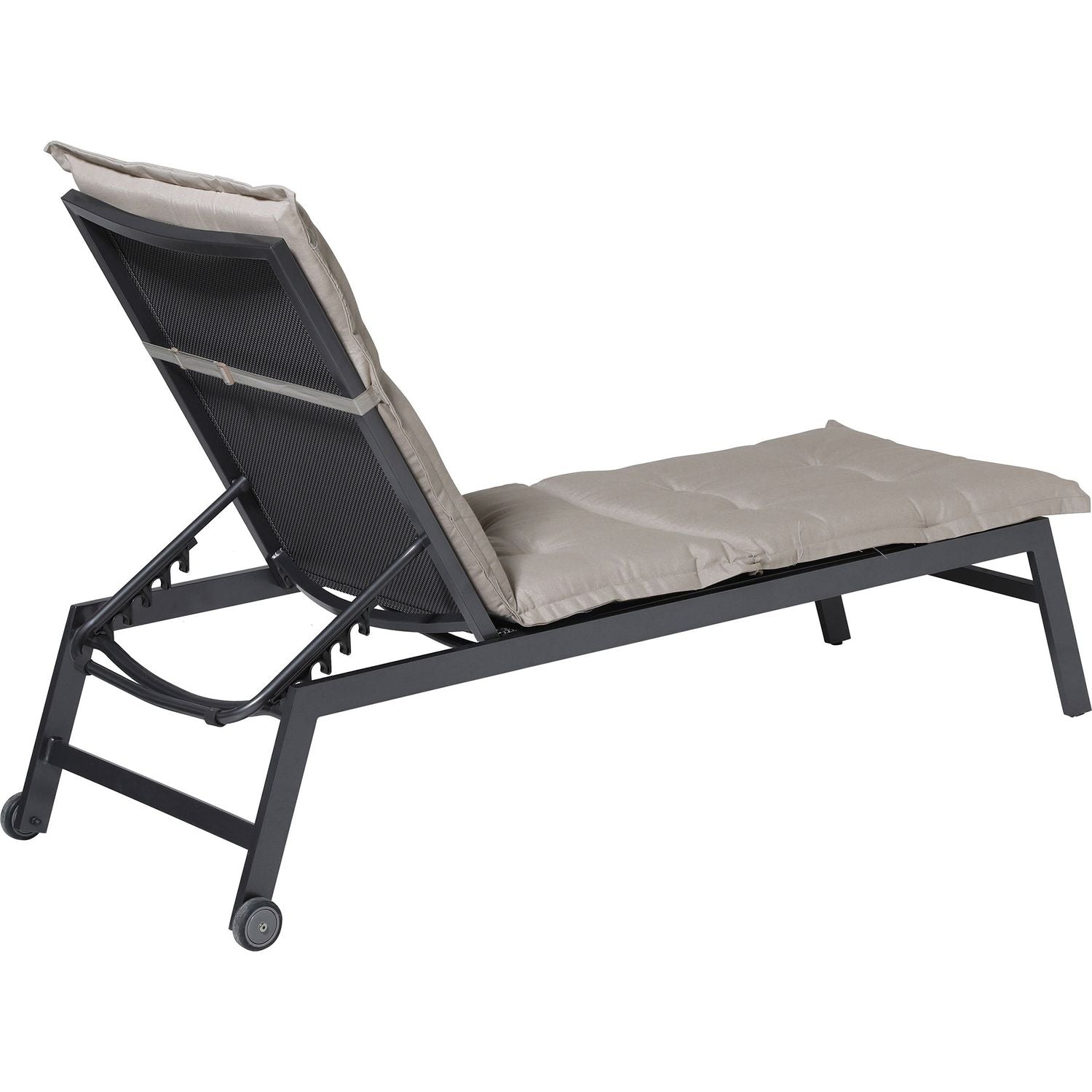 MADISON - Cuscino Lettino Panama Serie Panama Beige 200x60 cm